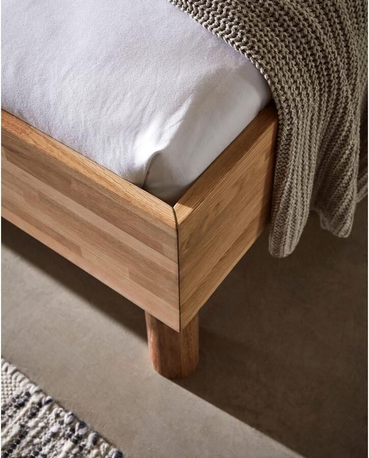 Home affaire Massief houten ledikant Chavot I keuze uit kernbeuken of wilde eik verkrijgbaar