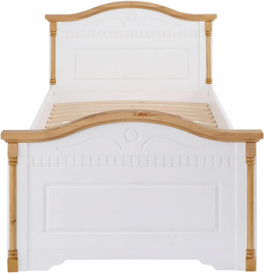 Home affaire Massief houten ledikant Graz hoge belasting klassieke landelijke stijl FSC gecertificeerd