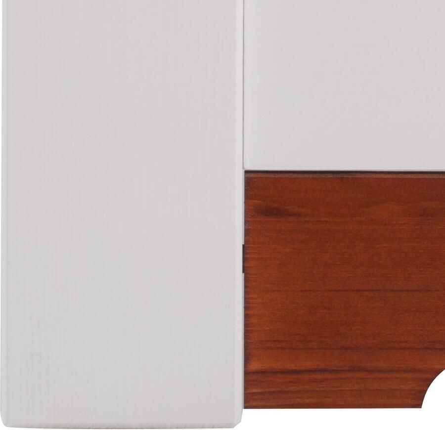 Home affaire Massief houten ledikant Konrad hoge belasting! FSC gecertificeerd massief hout van massief dennenhout fsc -gecertificeerd inclusief lattenbodem