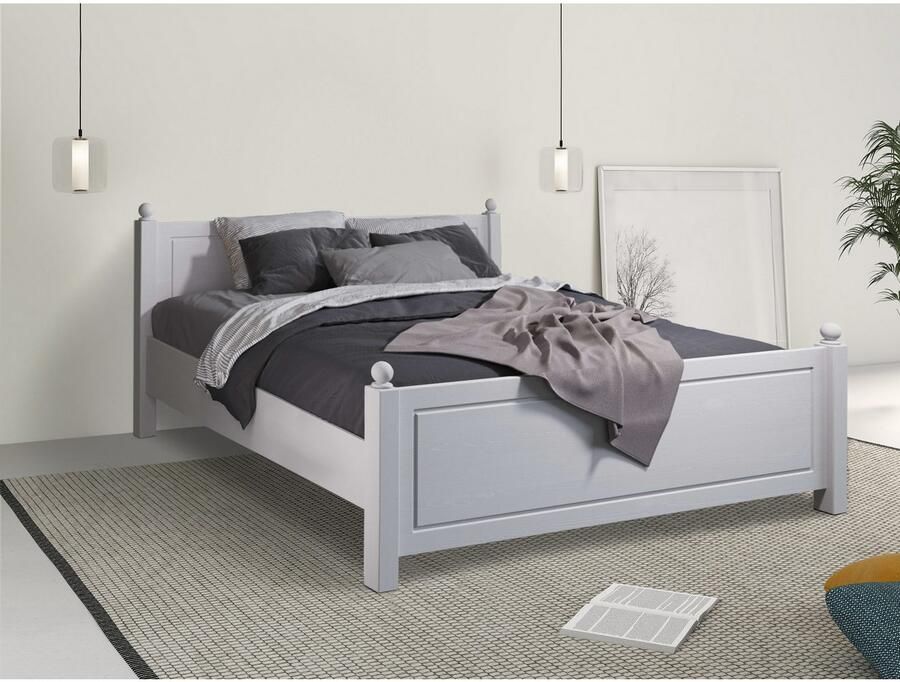 Home affaire Massief houten ledikant Mila hoge belasting jeugdbed ! FSC gecertificeerd massief hout