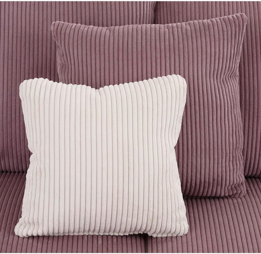 Home affaire Megabank King Henry Mega Sofa veel ruimte Breedte 242cm pocketvering