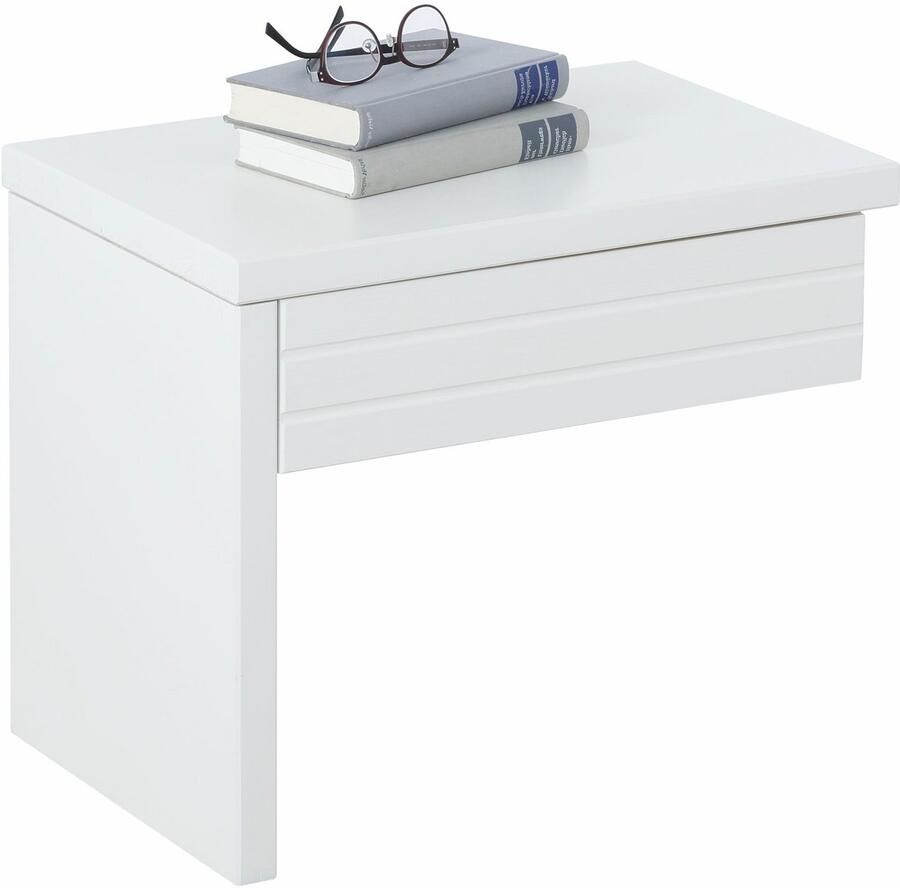 Home affaire Nachtkastje Capre gecertificeerd massief hout gemakkelijk te onderhouden oppervlak lade