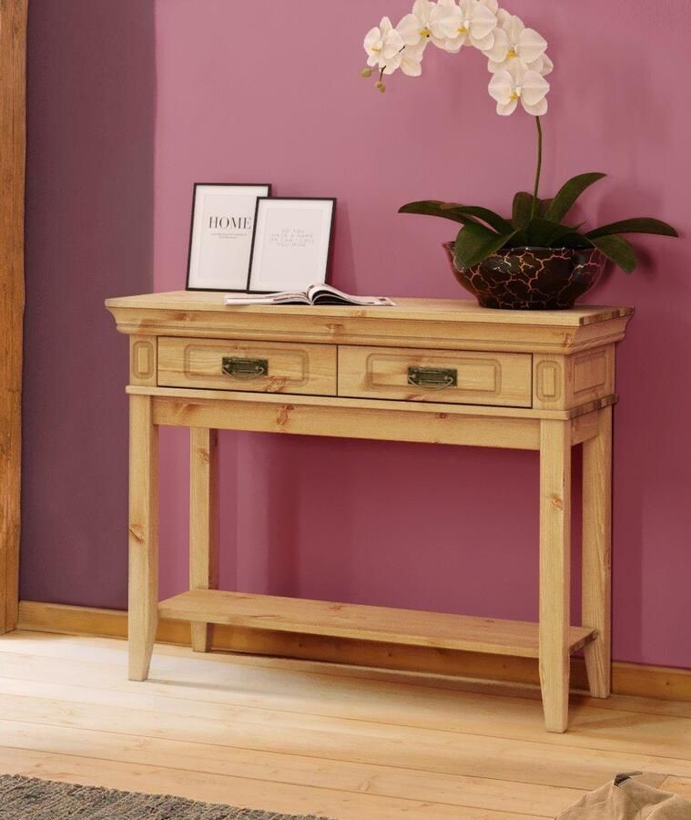 Home affaire Nachtkastje Vinales console tafel bijzettafel ideaal voor boxspringbedden