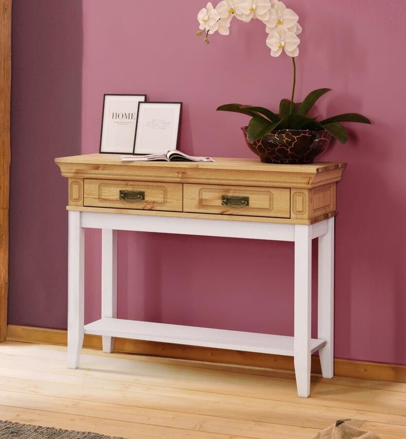 Home affaire Nachtkastje Vinales console tafel bijzettafel ideaal voor boxspringbedden