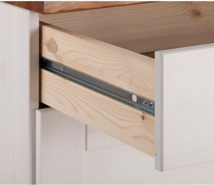 Home affaire Onderkast Alby Breedte 100 cm 3 laden