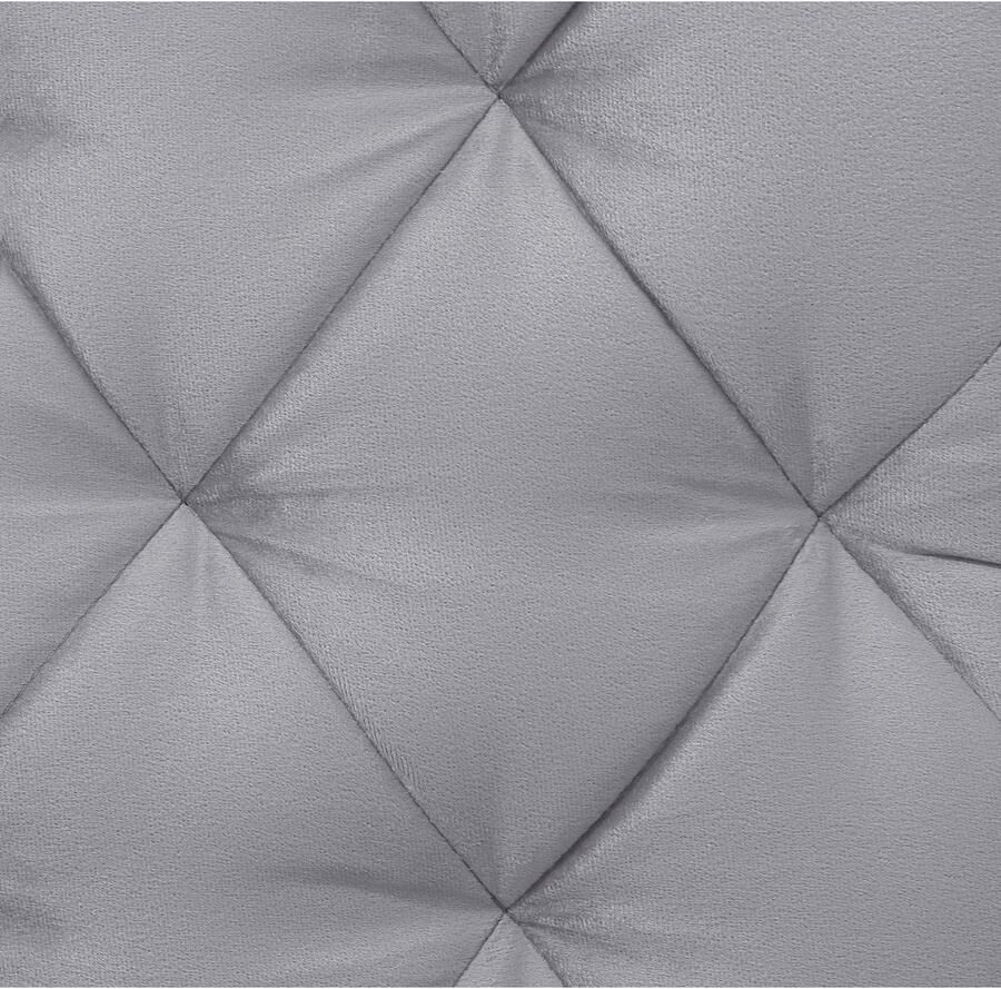 Home affaire Oorfauteuil ALEXANDRA incl. hocker met stiksels in vele kleuren (2-delig 2 stuks)