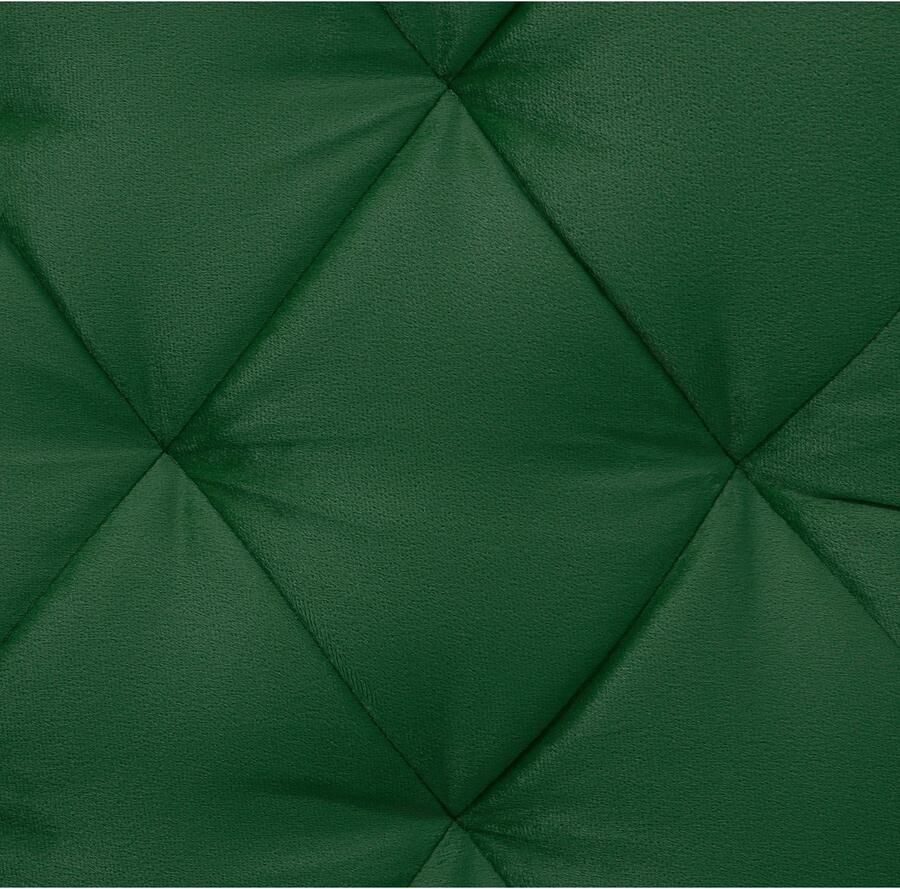 Home affaire Oorfauteuil ALEXANDRA incl. hocker met stiksels in vele kleuren (2-delig 2 stuks)