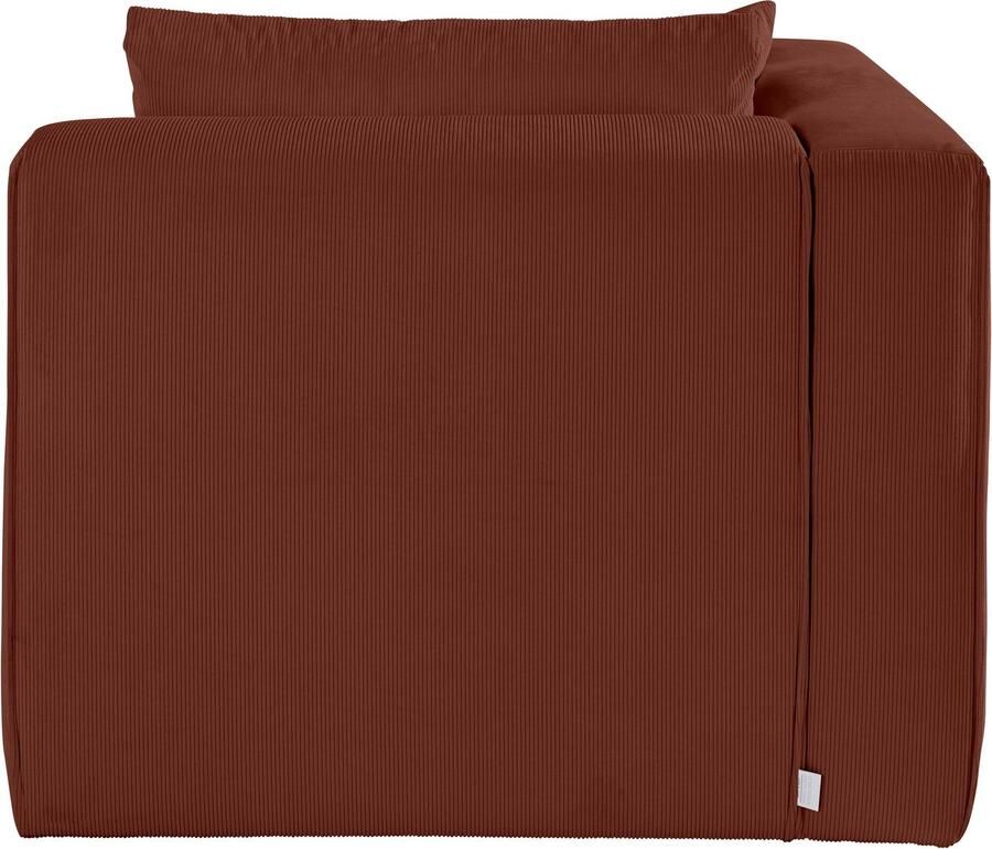 Home affaire Ottomane Comfine Modulaire ottomane om zelf samen te stellen in 3 bekledingvarianten