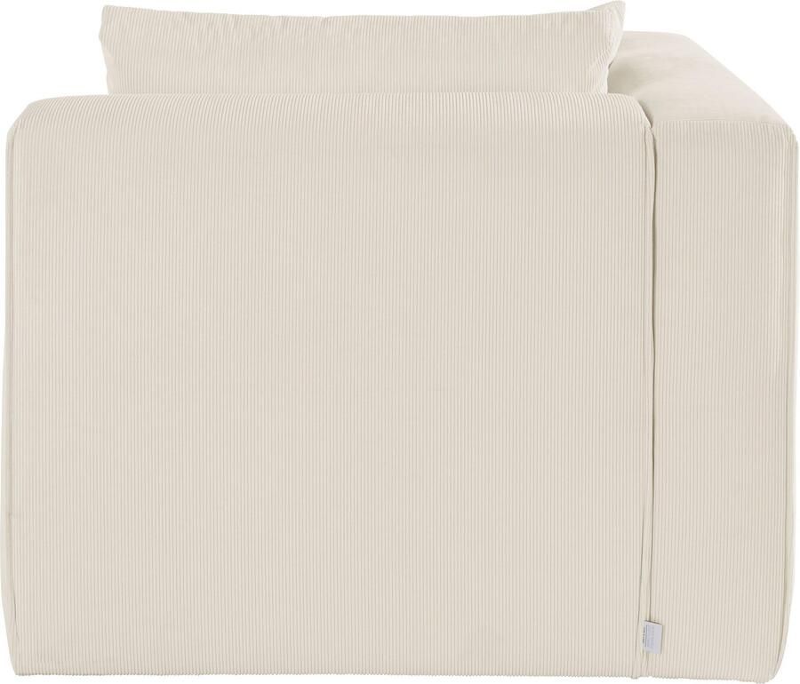 Home affaire Ottomane Comfine Modulaire ottomane om zelf samen te stellen in 3 bekledingvarianten