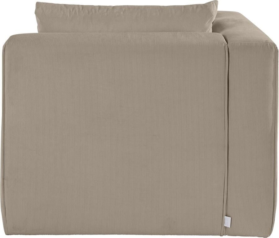 Home affaire Ottomane Comfine Modulaire ottomane om zelf samen te stellen in 3 bekledingvarianten