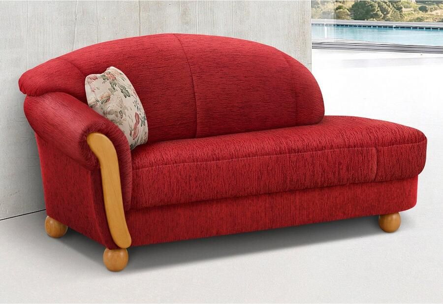 Home affaire Ottomane Milano comfortabele solitaire bank in landhuisstijl B D H 181 79 83cm