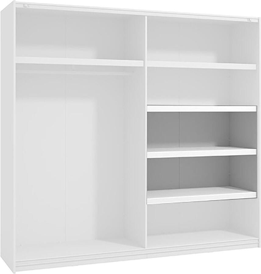 Home affaire Plank Belfort accessoires passend voor de schuifdeurkast FSC-gecertificeerd passende aanvulling voor nog meer opbergruimte en organisatie in de kast (set 3 stuks)