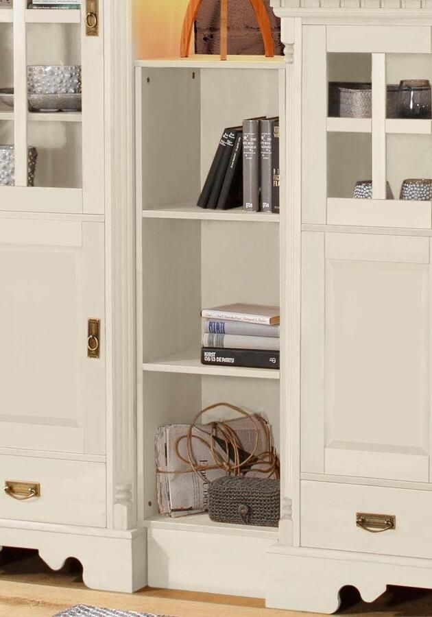 Home affaire Rek Milan Hoogte 128 cm massief hout FSC -gecertificeerd