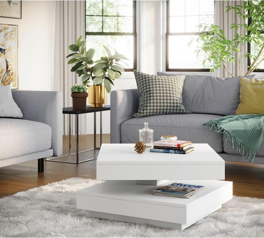 Home affaire Salontafel Ben met roterende plaat