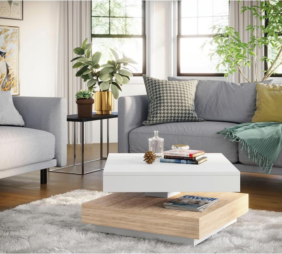 Home affaire Salontafel Ben met roterende plaat