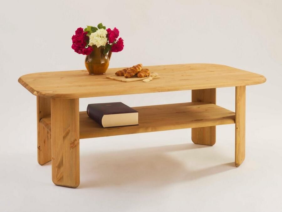 Home affaire Salontafel Jayden 1 Breedte 139 cm van massief grenenhout