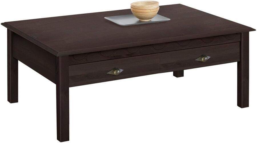 Home affaire Salontafel Laura 110 70 cm met een grote lade