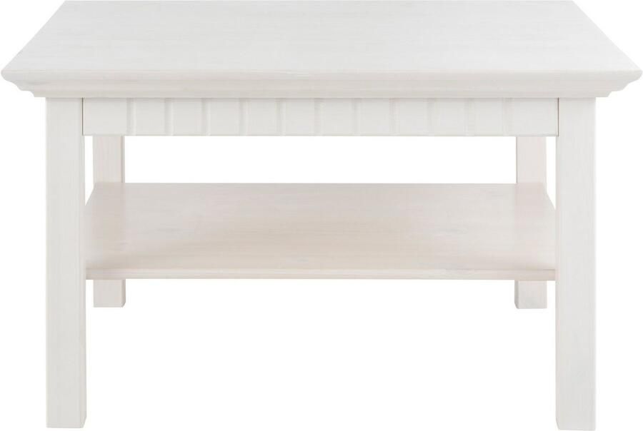 Home affaire Salontafel Lisa Koffietafel massief grenenhout B D H: 76x76x45 cm