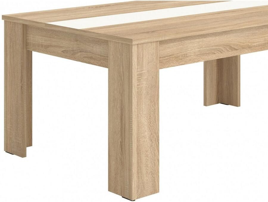 Home affaire Salontafel Marengo 2-zijdig middenblad in verschillende kleuren