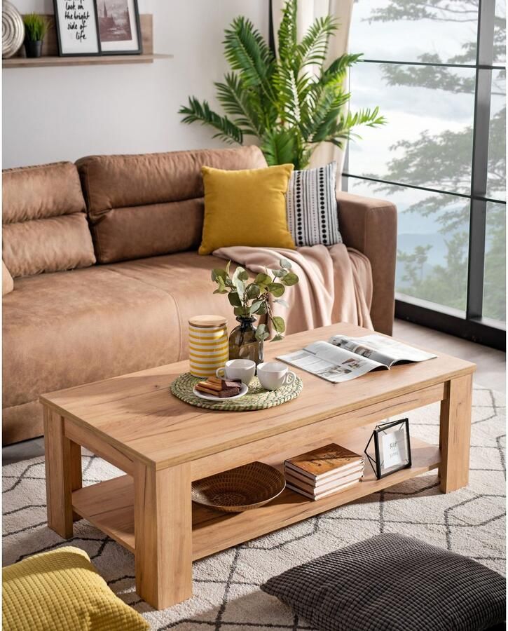 Home affaire Salontafel Oscar CT met plank