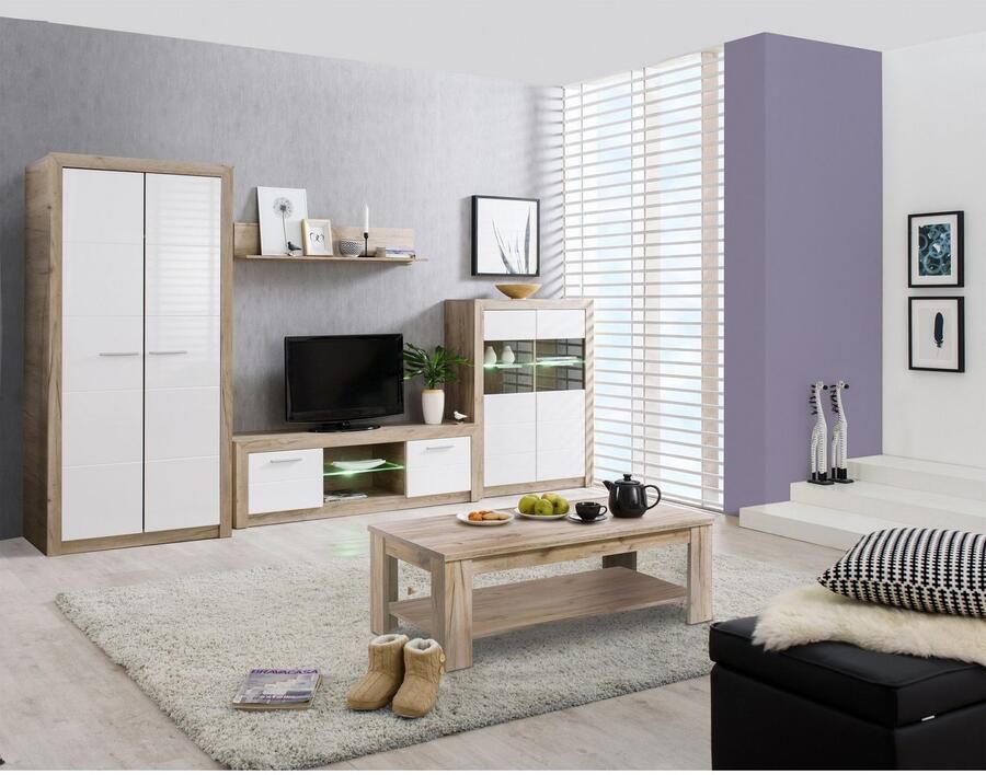 Home affaire Salontafel Oscar CT met plank