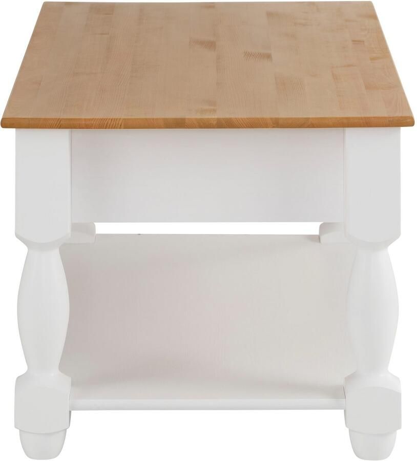 Home affaire Salontafel Sulm met een lade en een plank