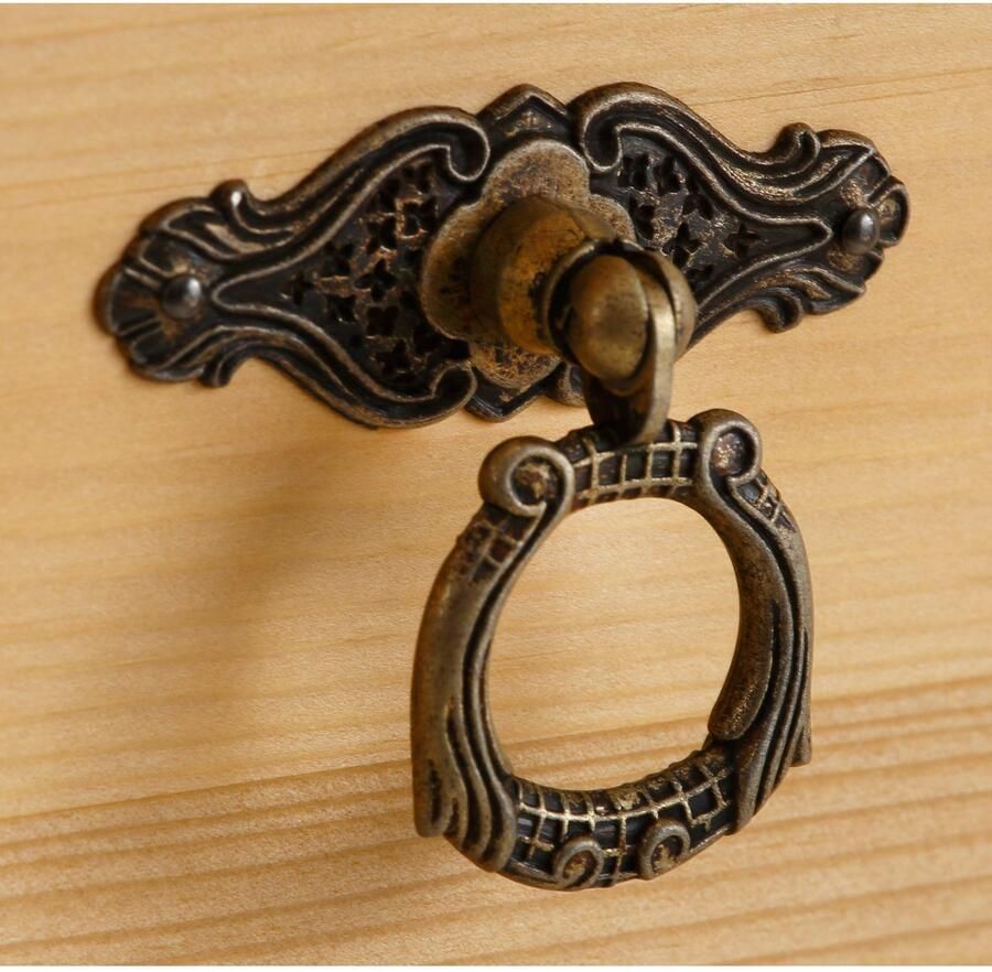 Home affaire Schoenenkast Finca van massief grenenhout hoogte 100 cm