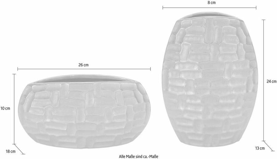 Home affaire Siervaas (set 2 stuks)