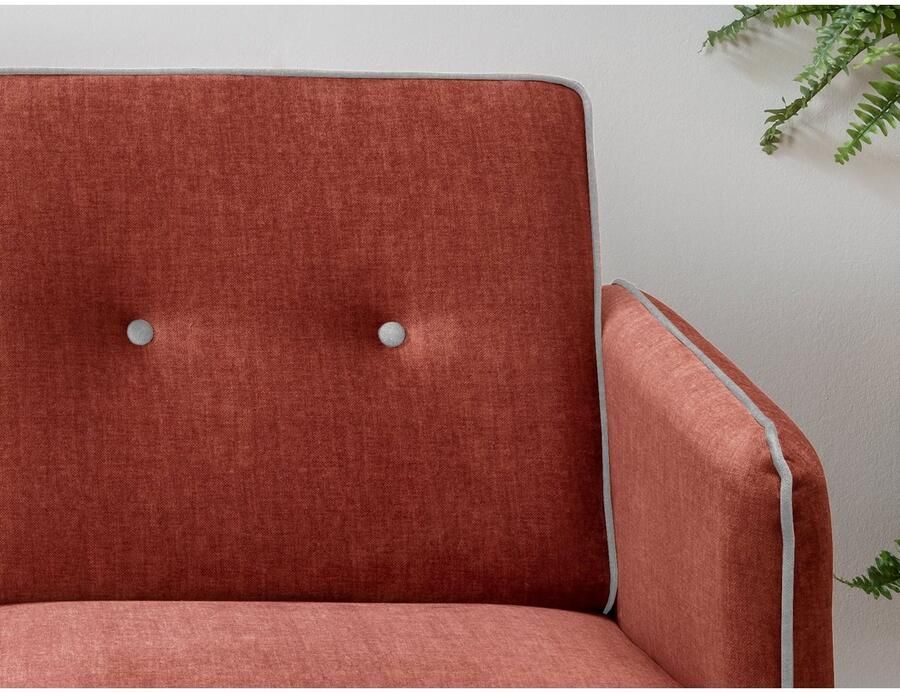 Home affaire Slaapbank Merina met tweedelige slaapfunctie lade naar voren binnenvering