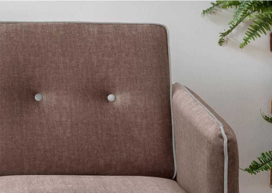 Home affaire Slaapbank Merina met tweedelige slaapfunctie lade naar voren binnenvering