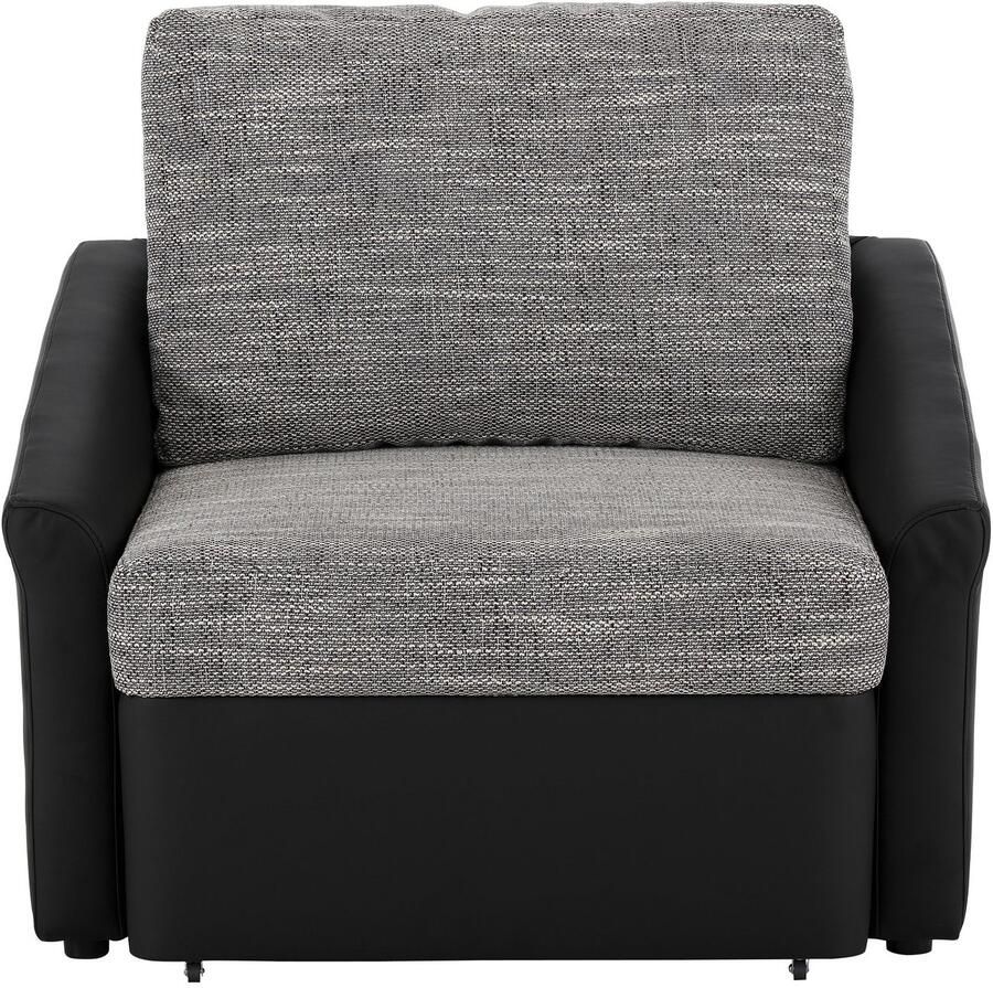 Home affaire Slaapbank Sleepy met slaapfunctie en boxspring vering