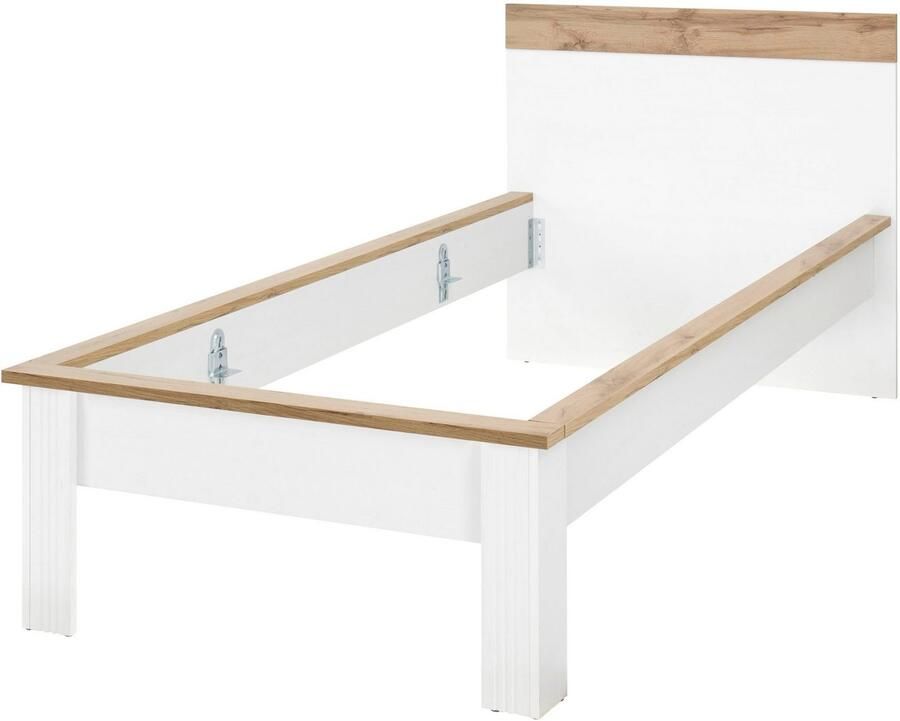 Home affaire Slaapkamerserie Westminster Bed breedte ligoppervlak 90 of 140 cm en 1 wandpaneel