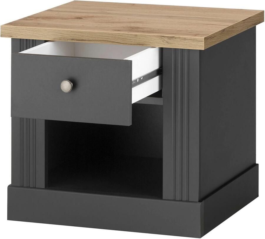 Home affaire Slaapkamerserie Westminster Bed ligoppervlak 180x200 cm en 2 nachtkastjes