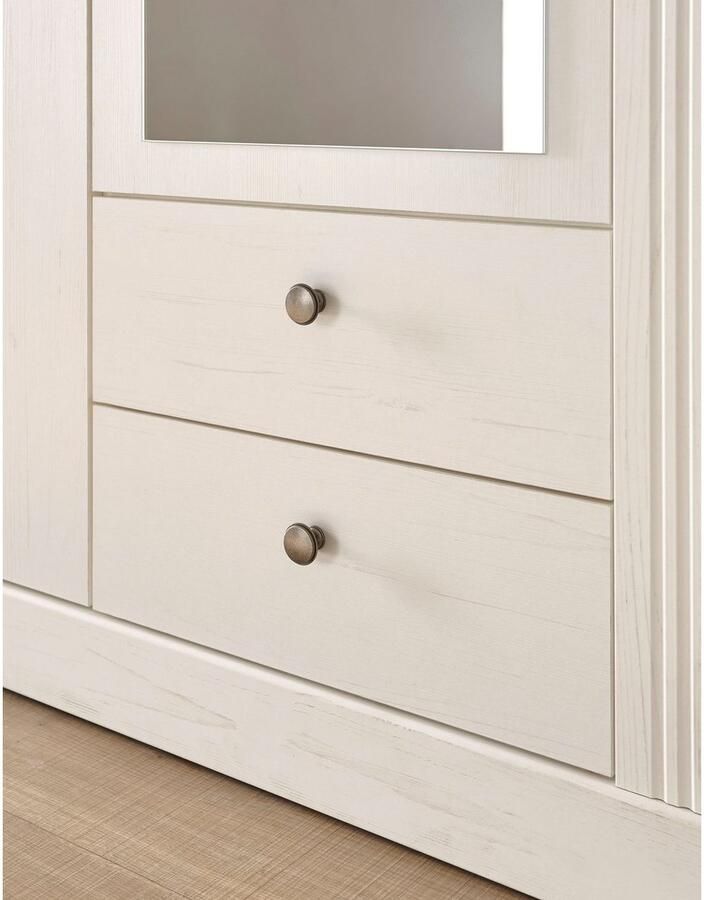 Home affaire Slaapkamerserie Westminster bevat 1 bed kledingkast 3-deurs en 2 wandpaneel