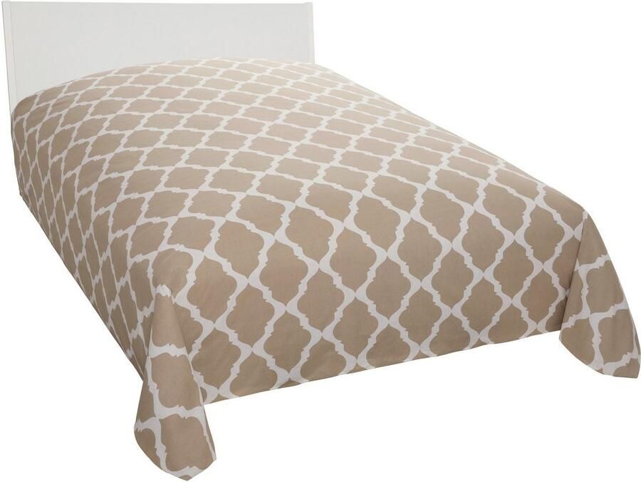 Home affaire Sprei Alba lichte foulard zonder vulling ook als tafelkleed te gebruiken