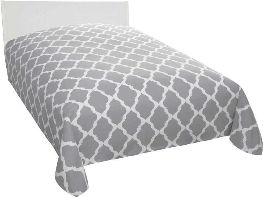 Home affaire Sprei Alba lichte foulard zonder vulling ook als tafelkleed te gebruiken