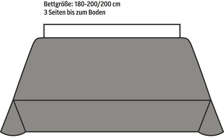 Home affaire Sprei Sofia Dekbedovertrek in Patchwork-Design voor Kinderen en Volwassenen