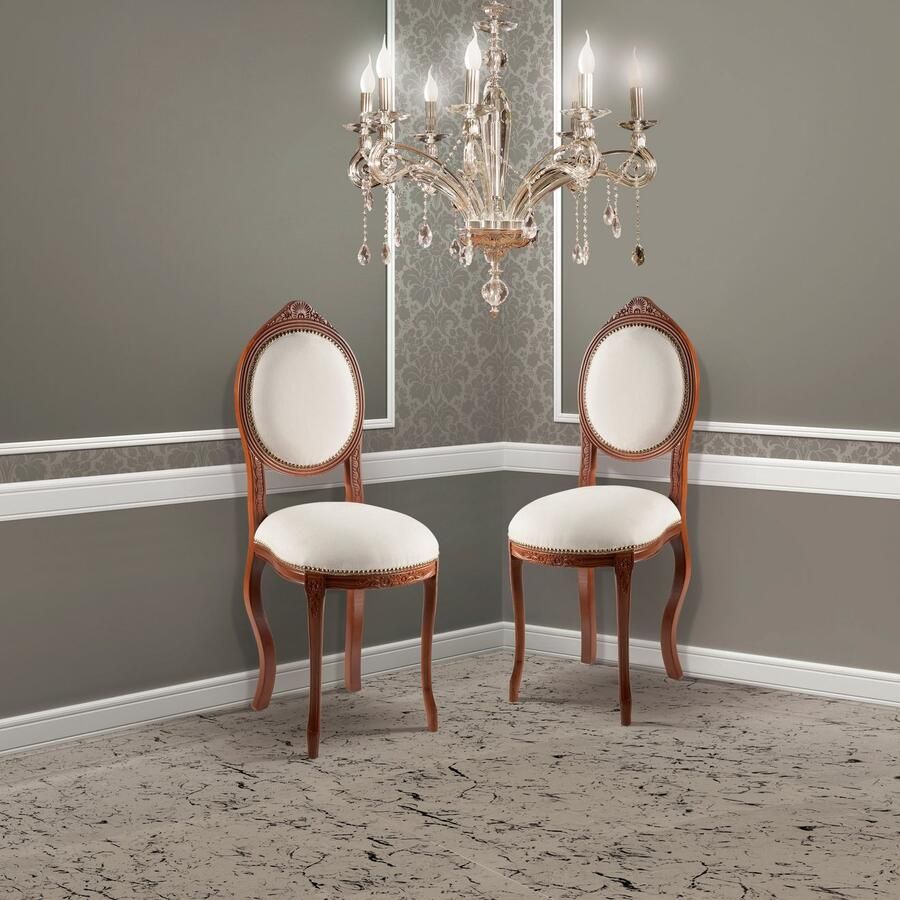 Home affaire Stoel met 4 poten Alessia (1 stuk)