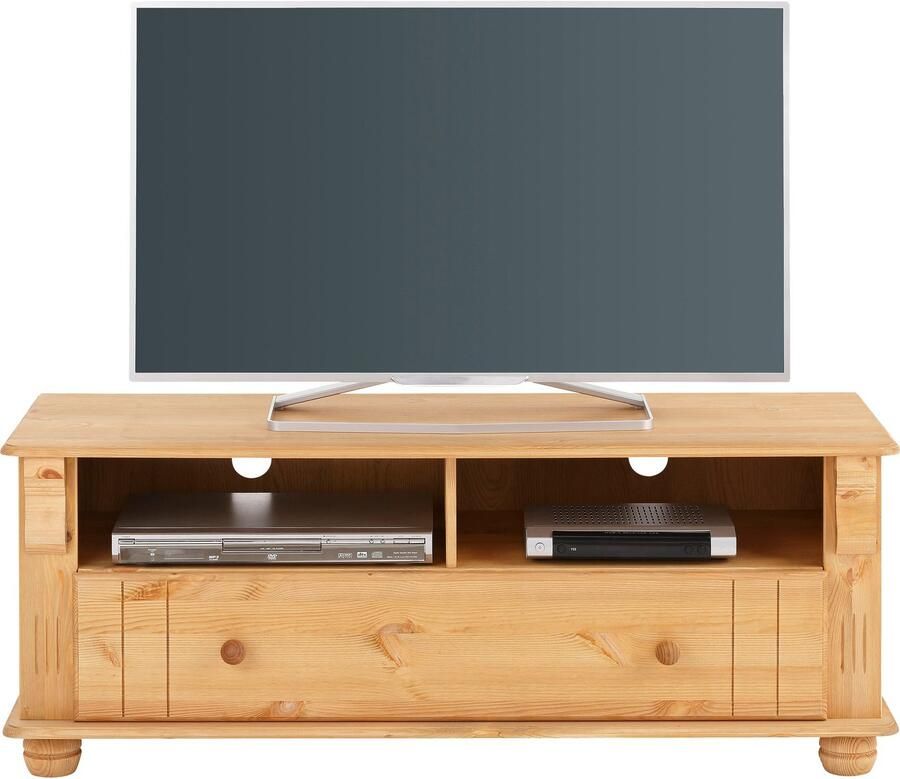 Home affaire Tv-meubel ADELE Breedte 120 cm met lade van massief grenen FSC