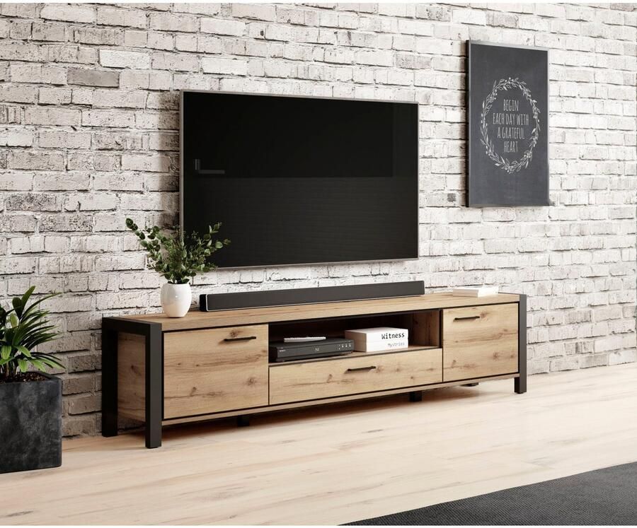 Home affaire Tv-meubel Aktiv Breedte 210 cm