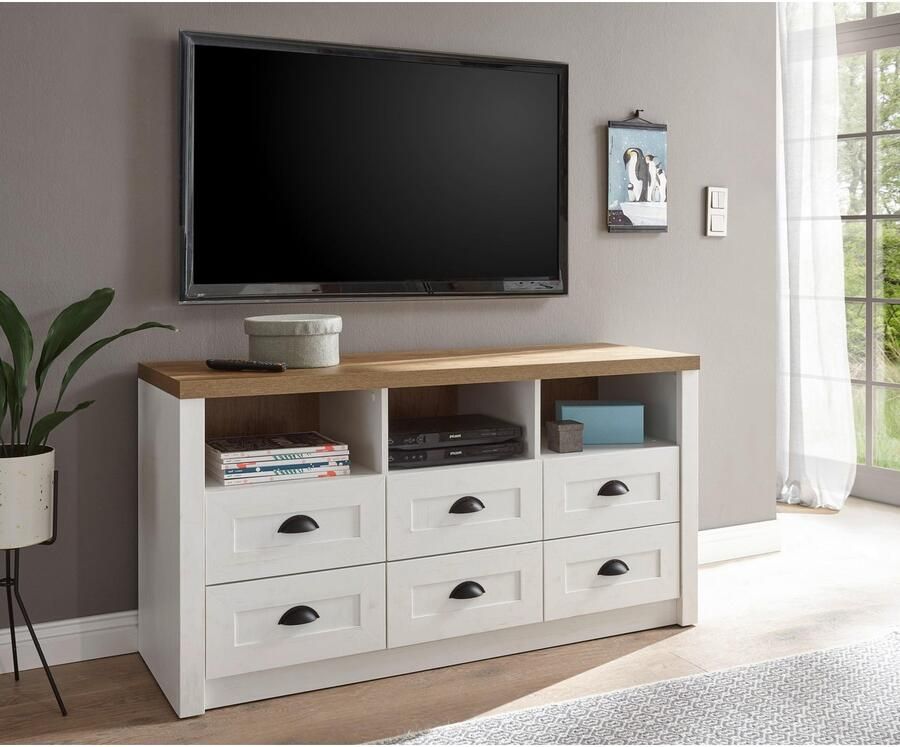 Home affaire Tv-meubel Beauvais Breedte ca. 130 cm