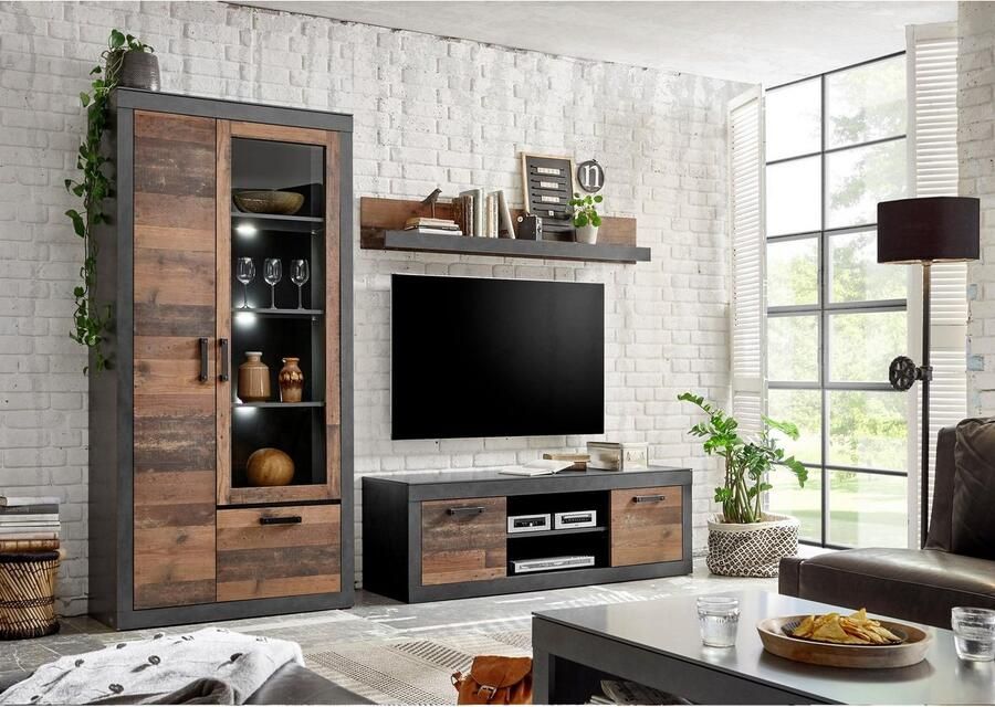 Home affaire Tv-meubel Brooklyn Breedte ca. 153 cm