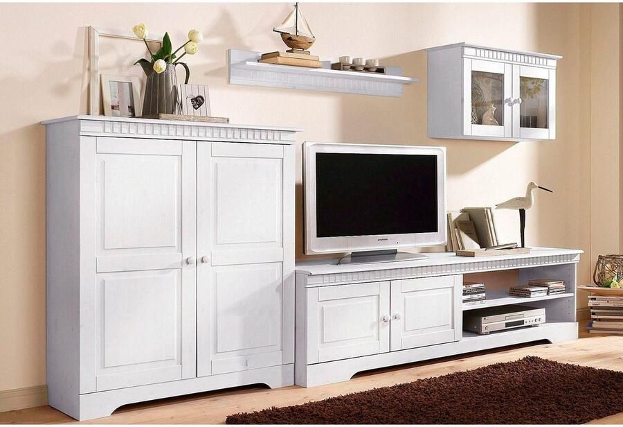 Home affaire Wandrek Cubrix van massief grenenhout in twee verschillende breedten