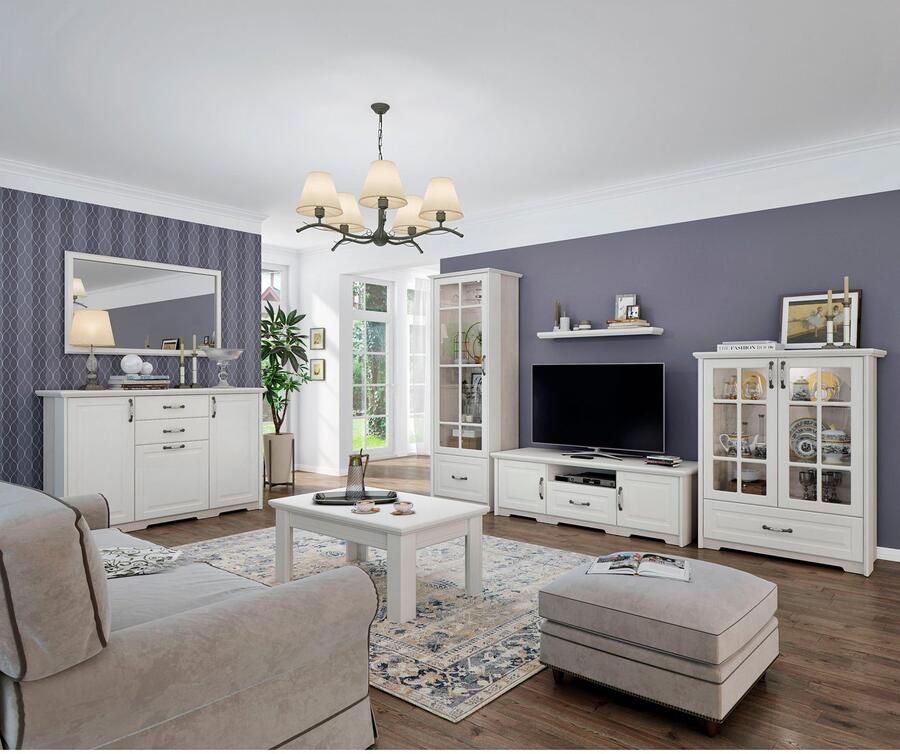 Home affaire Kast Evergreen hoogwaardig uv gelakt met soft-close-functie 102 x 158 7 x 48 7cm