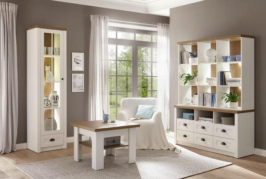 Home affaire Vitrinekast Beauvais Hoogte ca. 198 cm