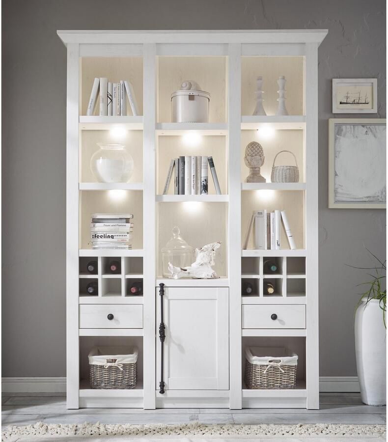 Home affaire Vitrinekast California Hoogte 207 cm