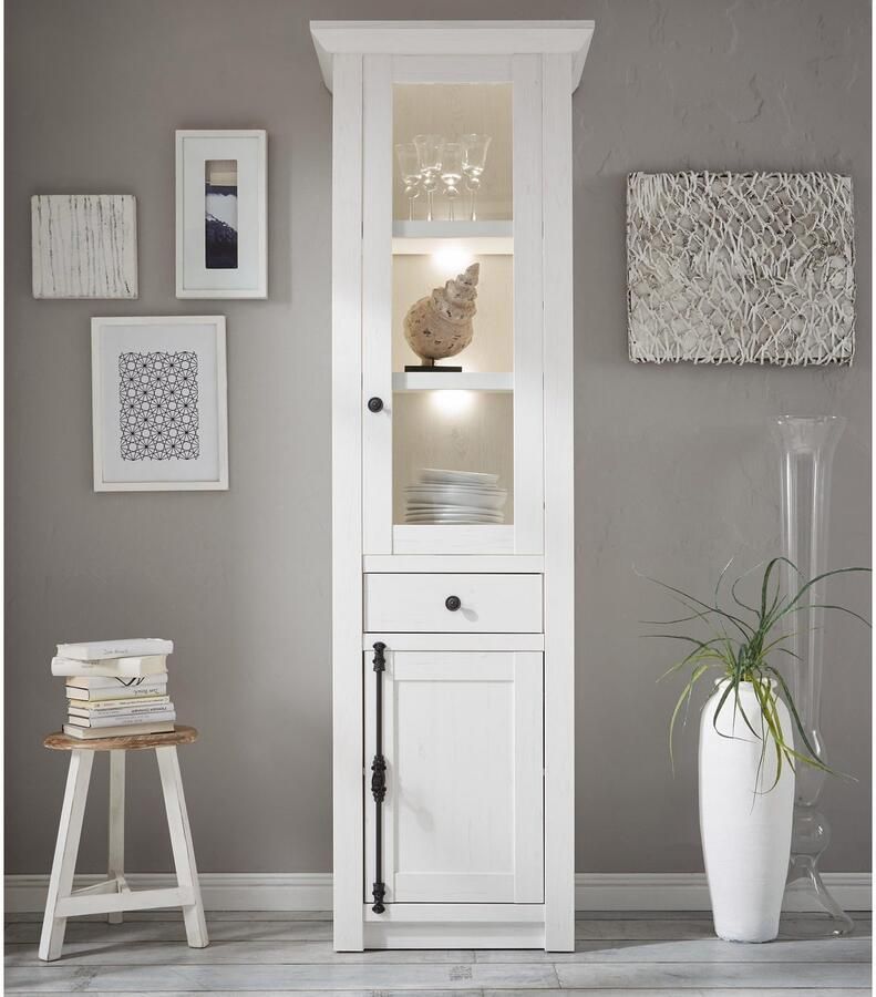Home affaire Vitrinekast California Hoogte 207 cm