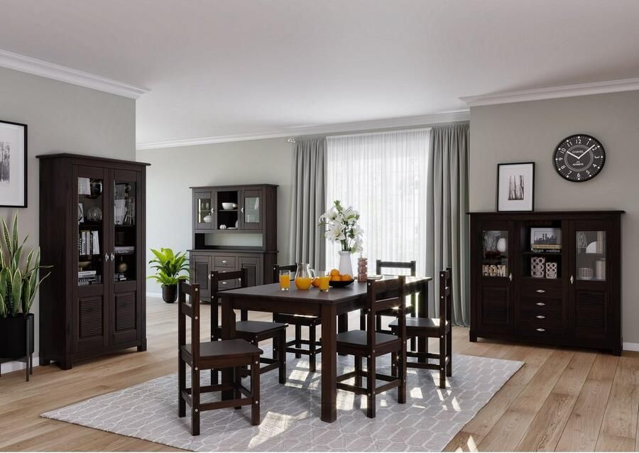 Home affaire Eettafel Rauna Van massief grenen