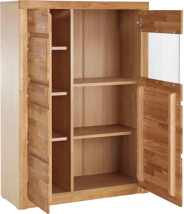 Home affaire Vitrinekast Silkeborg Hoogte 125 cm