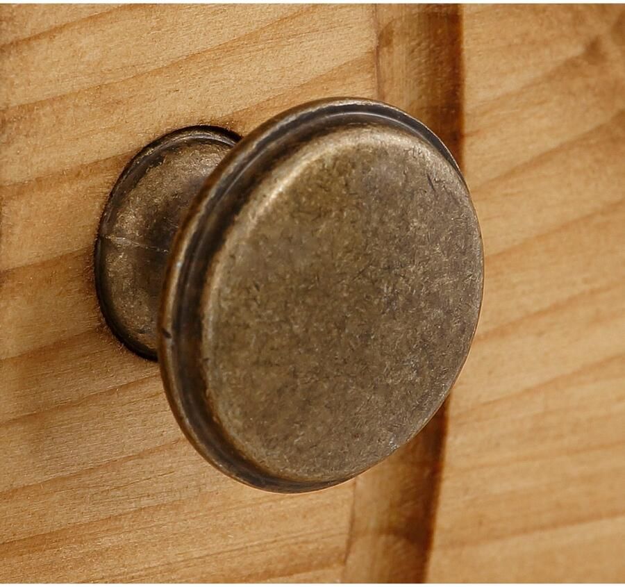 Home affaire Dressoir Teresa Commode 3-deurs breedte 119 cm van massief dennenhout FSC